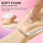 3/4 Invisible High Heel Cushion Inserts for Women, Anti-Foot Sliding Forward Insoles, Shock & Sweat Absorbent Comfort Shoe Pads Insoles for High Heels, Sandals & Flats