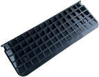 Rubber Threshold Ramp for Doorways Heavy Duty 5cm 2" Rise Wheelchair Ramp, 1 Pack Recycled Rubber Power Curb Ramp for Door Threshold Wheelchair Scooter Ramp Curb Ramp(RTR50)