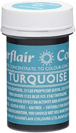 SugarFlair Spectral Concentrated Edible Paste Food Colouring - Turquoise