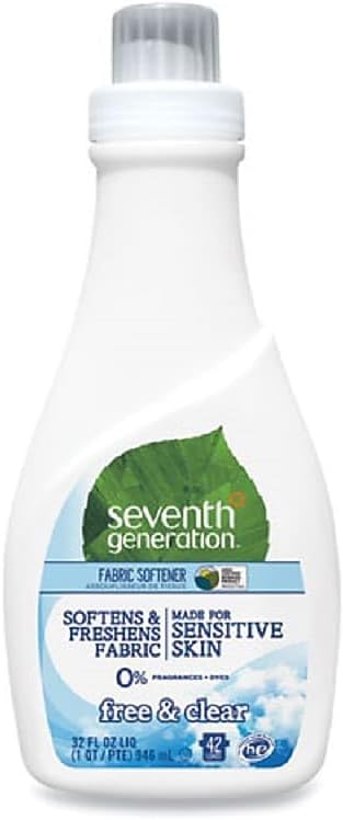 Seventh Generation Fabric Softener, 32 Fluid Ounce