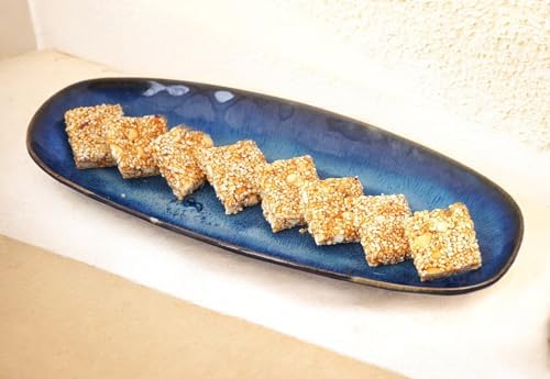 Ghasitaram Gifts JaicchaLohri sweets Gachak hampers Lohri Acrylic of Assorted Chikkis