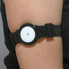 Sensor Armband Holder/Protector Compatible with Freestyle Libre 1/2 - Black