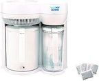 Waterwise 3200 w/ 6 Pack Filters - Produces 1 gallon of 100% pure steam distilled water in 4 hours