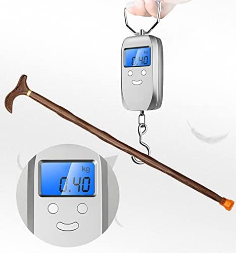 Wooden Walking Stick Anti-Slip Balancing Walking Aid Sturdy Sticks Ergonomic Handle Lightweight Cane for Elderly, Men and Women (Color : B, Size : 77cm)