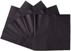 Karat [5000 ct - 5 x 5] Black Cocktail Napkins - Beverage Napkins - 10 x 10 Unfolded