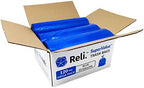 Reli. SuperValue 33 Gallon Recycling Bags (120 Count) Made in the USA - Blue Trash Bags, 30-33 Gallon | Recycling, Garbage | 33Gal with 30Gal - 35Gal Capacity