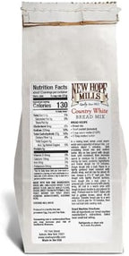 Country White Bread Mix by New Hope Mills - Classic Homemade Bread, Non-GMO - 16 oz