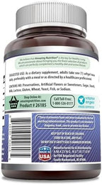 Amazing Formulas Borage Oil Supplement | 2000 Mg Per Serving | Softgels | Non-GMO | Gluten-Free | Made in USA (1 Pack, 90 Count)