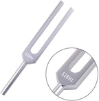 528 Hz Tuning Fork with Reflex Hammer for Healing Chakra Set,Aluminum Alloy, with Silicone Hammer and Storage Bag, Ideal for Sound Healing, SPA Aromatherapy,Yoga, Meditation, and Relaxation