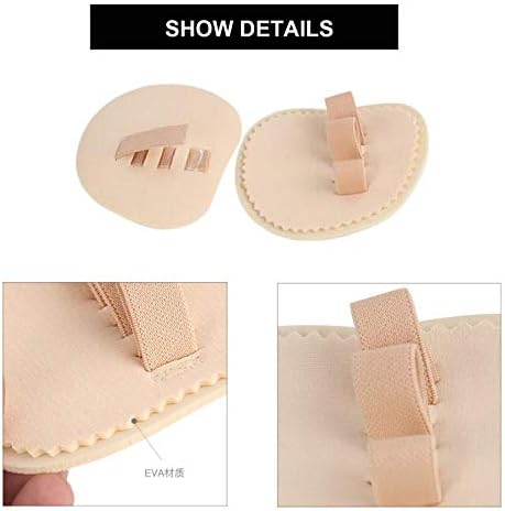 1 Pair Toe Straightener Hammer Toes Corrector with 3 Holes for Claw Toe Mallet Toe Contracted Toe and Cured Toe Hammer Toe Splint