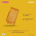BRITANNIA Toastea Suji Rusk 21.51oz (610g) - Biscotte De Semoule - Crispy Tea Time Snack - Crispy Crunchy Toast (Pack of 1)