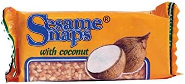 Sesame Snaps with Coconut (4x30g) - Pack of 6