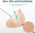 3 Pairs Ball of Foot Cushions, Metatarsal Pads Women, Heel Inserts for Women, Foot Pads Gel Shoe Inserts, Non Slip Heel Pads, High Heel Cushions for Foot Pain Relief and Comfort,One Size Fits All