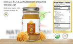 Organic & Pure Golden Sea Moss Gel from Saint Lucia16oz - USDA Certified Organic & Made in The USA - All Natural & Wildcrafted Seamoss Gel - Daily Multi-Vitamin