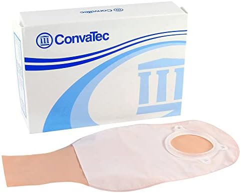 Convatec Sur-fit Natura Drainable Pouch 57mm (2 1/4") Flange 12" Opaque 1-Sided Comfort Panel - Model 401935 - Box of 10