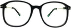 Computer Reading Glasses +3.75 Matt Black Oversize Readers Anti Blue Ray Mens Womens Eyewear