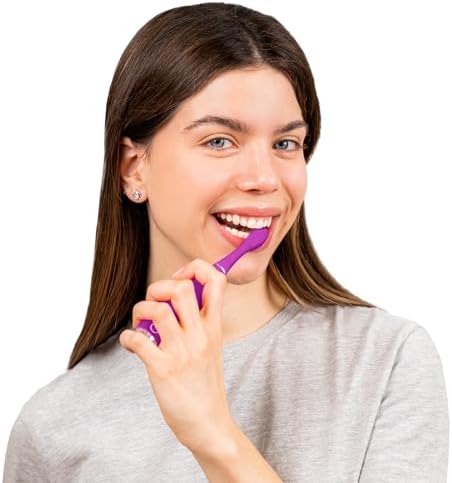 FOREO ISSA 4 Smile Electric Toothbrush – Compact & Travel-Friendly, 4-in-1 Hybrid Brush Head, Tough on Plaque, Long Battery Life (265 Days), 6-Month Brush Head Replacement