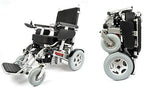 Porto Mobility Ranger The Beast Ultra Heavy Duty Foldable Electric Wheelchair Holds 500lbs 400W Horse Power Dual Motor Folding All Terrain Power Wheelchair