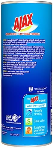 Ajax Powder Cleanser with Bleach - 21 ounce (Pack of 12)