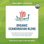 Cameron's Coffee Roasted Whole Bean Coffee, Organic Scandinavian Blend, 4 Pound