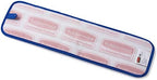 Rubbermaid Commercial Products Mop Head for Microfiber Damp Mop, 18-Inch, Blue, Heavy-Duty Single Sided Cleaning Cloth for Hardwood/Tile/Laminated Floors in Kitchen/Lobby/Office