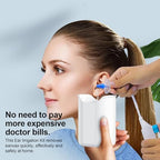 Ear Wax Removal Kit, Ear Cleaning Kits Manual Safe Ear Irrigation Flushing System, Effective Ear Cleaner Earwax Removal Kit, Ear Wax Removal Tool with Ear Basin and 10 Ear Tips