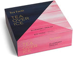 Tea Forte Tea Over Ice Blueberry Merlot Premium Organic Caffeine-Free Herbal Iced Tea Blend, 5 Count Individually Wrapped Handcrafted Pyramid Infuser Tea Bags, Each Steeps 24 oz.
