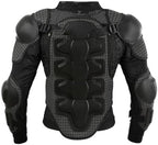Kids Motorcycle Armor Jacket Spine Chest Protection Dirt Bike Suit Children Full Body Gear Motocross for Cycling Racing Ski