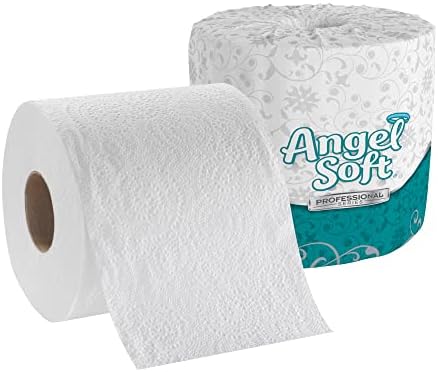 Georgia-Pacific Angel Soft Professional Series Premium 2-Ply Embossed Toilet Paper; 16840; 450 Sheets Per Roll; 40 Rolls Per Case; White