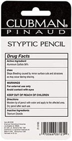 Clubman Styptic Pencil Jumbo (3 Pack)