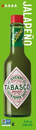 TABASCO® Brand Green Jalapeño Pepper Sauce, 5 oz (Pack of 12)