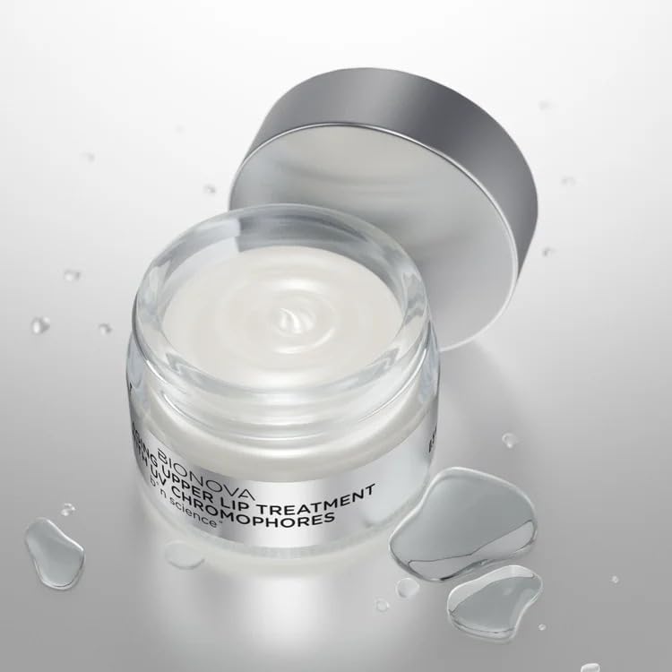 BIONOVA Anti-Aging Upper Lip Treatment with UV Chromophores - Reduce Mild to Deep Vertical Lines, Wrinkles, and Fine Lines and Retain Skin Firmness - Coconut Scent - 0.5 oz