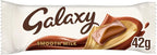 Galaxy Milk Chocolate Bar - 42g - Pack of 12 (42g x 12)