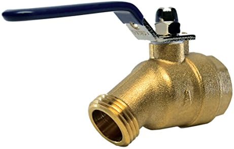 American Valve M76QT 1/2" Quarter Turn Hose Bibb FIP, 1/2-Inch