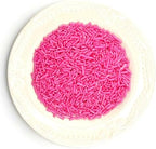 Pink Sprinkles for Baking Cakes, Cupcakes, Cookie Decorations, Ice Cream and Donut Toppings Edible Decorating Baking Supplies - 4 oz package (Pink)