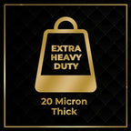 LuxLiv® Aluminum Foil Heavy Duty – 12 inches(30cm) wide x 164 ft.(50m) Length (each roll), 20 Microns Thick (Pack of 2) - Commercial Grade & Extra Thick, Strong Enough for Food Service Industry