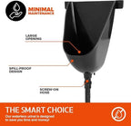 Stock Your Home Waterless Urinal for Men (Gray), Plastic Urinals for Men's Garage, Shed, or Backyard, Wall Mount Urine Diverter and Outdoor Camper Urinals, Portable Urinal for Men, Waterless Toilet