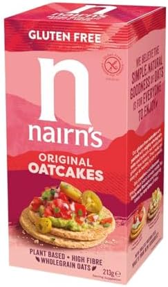 Nairn's Gluten Free Original Oatcakes, 213g (Pack of 6)
