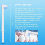Replacement Tips for Waterpik Aquarius Water Flosser Waterpik Toothbrush Replacement Heads Toothbrush and Oral Irrigators (6 Brush Head Tips)