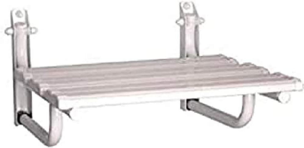 SPU-370 White Powder Coated Shower Seat 3000g