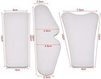 3 PCS Dental Mirror Orthodontic Photography Mirrors Dental Intra-Oral Reflector Stainless Steel