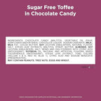 RUSSELL STOVER Sugar Free Toffee Squares in Chocolate Candy, 2 oz. bag (Pack of 10)