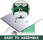 Tada 110-LBS Heavy Duty Portion-Control Mechanical Kitchen and Food Scale Industrial Dial Scale with Stainless Steel Platform
