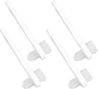 Beaupretty Double Heads Denture Toothbrush Small Portable Denture Cleaning Brush Ergonomic Design for Gentle Care Travel Oral Hygiene