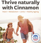 USDA Organic Ceylon Cinnamon Pills - High Potency Ceylon Cinnamon Supplement with 1000mg per Serving for Full Body Antioxidant Support - Vegan Non-GMO cGMP Made & Lab Verified (2 Months Supply)