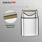 BaBylissPRO Barberology Foil Shaver FXFS1 SILVERFX Professional High-Torque Shaver