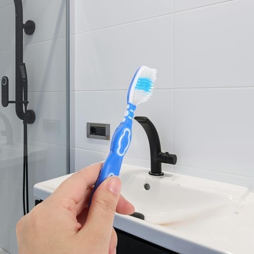 Cabilock 10pcs Portable Short Toothbrushes with Soft Bristles Bulk Pack for Prison Use and Travel Oral Care
