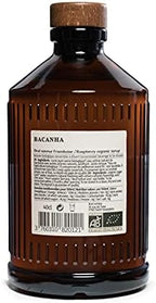 Bacanha - Raspberry Organic Syrup Syrup - 400ml / 13.52oz Glass Bottle