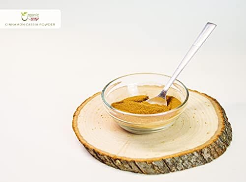 Organic Way Premium Cinnamon Cassia Powder (Cinnamomum cassia) - Adds Flavour & Aroma | Organic & Kosher Certified | Vegan | Raw, Non GMO & Gluten Free | USDA Certified | Origin - India (1/2LBS / 8OZ)