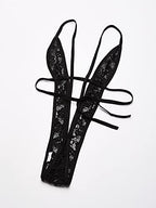BODYZONE Women's Lace Sling Shot W/Underbust Strap